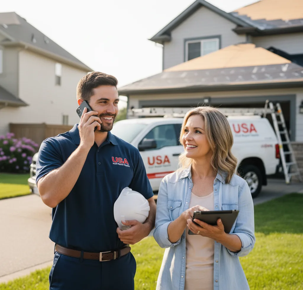 USA Roof Repair Experts customer support in Narragansett